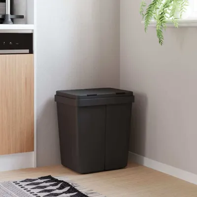 Produktbild von Möbel Duo Mülleimer Anthrazit 2x25 L - Mülleimer 154982