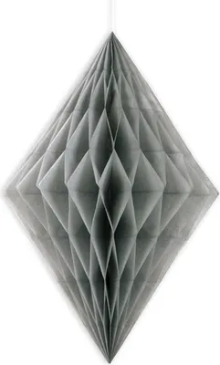 Produktbild von Unique Party 62984, Silber, Papier, 1 Stück(e), 35,6 cm