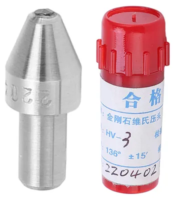 Diamant-Indenter 136° für Vickers-Härteprüfer mit Box
