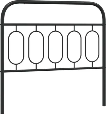 Zdjęcie produktu dla VidaXL 377146, Czarny, Stal, 100 cm, 1050 mm, 100 cm, 30 mm