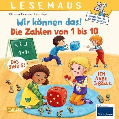 Produktbild von LESEMAUS 126: Wir können das! Die Zahlen von 1 bis 10