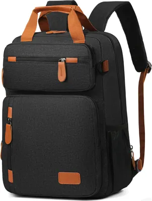 Produktbild von Grosser Reiserucksack 15,6-Zoll-Laptop-Rucksack fuer Maenner und Frauen Wasserabweisender, leichter Business-Rucksack mit Gepaeckgurt