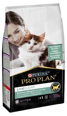 Image de PURINA PRO PLAN LIVECLEAR KITTEN Riche en dinde 1,4 kg