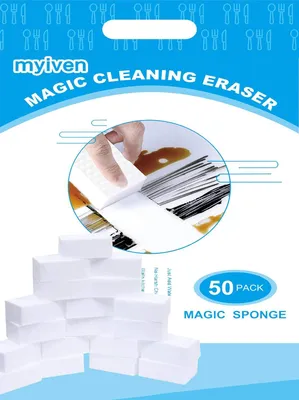 Imagen del producto de 50 esponjas mágicas para limpieza del hogar
