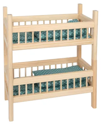 Produktbild von Puppenhochbett natur