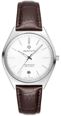 Image de Montre pour homme GANT à quartz, marron / argent, taille unique, 41 mm, G201001, G201002, G201003