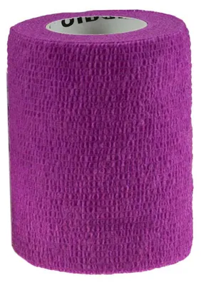 1/3/6 Haftbandagen Größe+Farbe wählbar - selbsthaftende Bandage Fixierverband selbstklebend 1 Stück | 7.5 cm | fuchsia