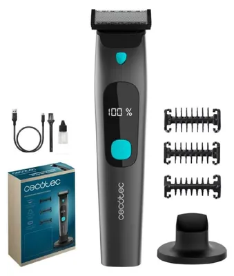 Obrázok produktu pre Cecotec Holiaci strojček na tvár PrecisionCare OneShave Screen. Čepele z nehrdzavejúcej ocele, 3 nástavce (1/3/5 mm)
