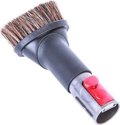 A vacuum cleaner attachment brush.
