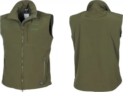 Produktbild von MFH Soft Shell Weste, "Allround", oliv