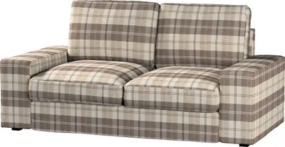 Produktbild von Dekoria Bezug für Kivik 2-Sitzer Sofa, braun-beige, Bezug für Sofa Kivik 2-Sitzer