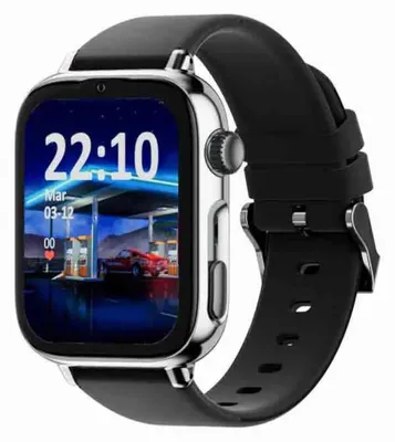 Image de SaveFamily SaveWatch Plus 2 4,7 cm (1.85") AMOLED Numérique 410 x 502 pixels Écran tactile 4G Argent Wifi GPS (satellite)