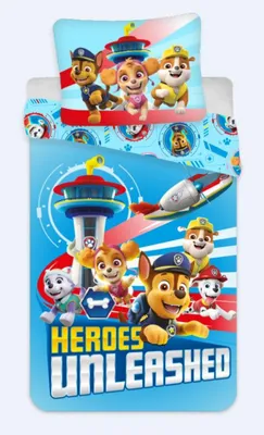 Immagine prodotto di Biancheria da letto Paw Patrol 135 x 200 80 x 80 cm 100% cotone