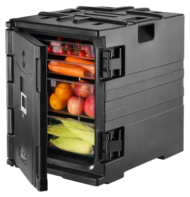 Immagine prodotto di Contenitore di trasporto isolato da 90 litri - Contenitore termico - Contenitore per mantenere il cibo caldo - Contenitore refrigerante - Contenitore isolante