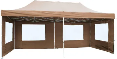 Produktbild von VCM PROFI | Pavillon | Maße ca. 3x6 m | wasserabweisende 270 g/m² PE Plane | Partyzelt mit Seitenteilen | Gartenzelt