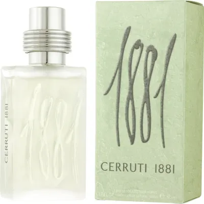 Produktbild von CERRUTI 1881 Pour Homme, Männer, 50 ml, Nicht nachfüllbare Flasche, Bergamotte, Schwarze Johannisbeere, Cypress, Patschuli, Canangabaum, Eichenmoos, Kiefer, Sandelholz