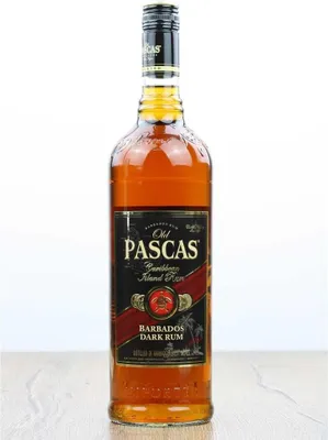 Produktbild von Old Pascas Ron Negro Dark Rum 1,0 Liter