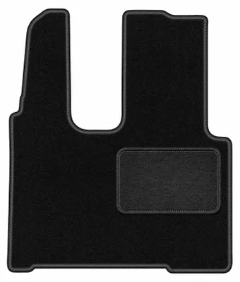 Image de Tapis conducteur en moquette noire pour: Mercedes Actros MP4 cabine large