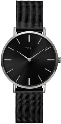 Produktbild von Damenarmbanduhr TORII S34BS.BS in klassischem schwarzen Fashion