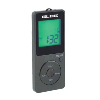 Obrázek produktu pro ELBE RF-95, Cestovní, Digitální, AM, FM, LCD, Černá, Lithium