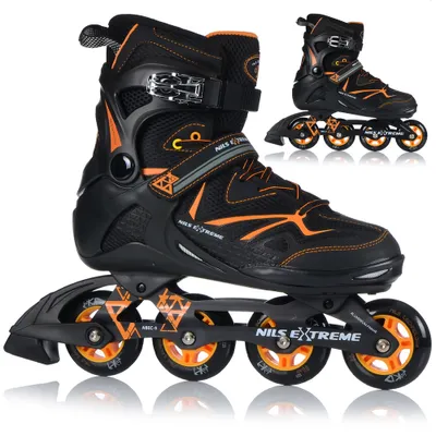 Obrázek produktu pro Kolečkové brusle NILS Extreme NA9022, oranžové velikost 40