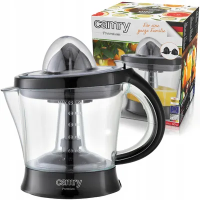 Produktbild von Camry Premium CR 4008, Schwarz, 1 l, 60 W, 860 g, 175 mm, 175 mm