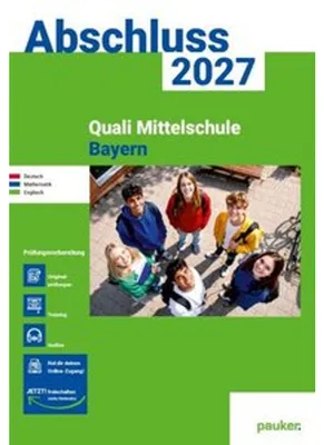 Immagine prodotto di Quali 9 Mittelschule Bayern | pauker Aufgabenband 2027