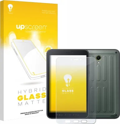 Produktbild von upscreen Entspiegelungs Schutzglas für Samsung Galaxy Tab Active 5 (Hochformat) Schutzfolie Panzer Folie Glas Display Schutz matt