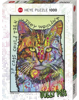 Produktbild von Heye Puzzle If Cats Could Talk, 1000 Teile, 1000 Stück(e), Kunst