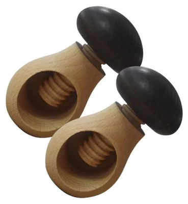 Image de Set de 2 casse-noix en bois Fackelmann Boisselerie