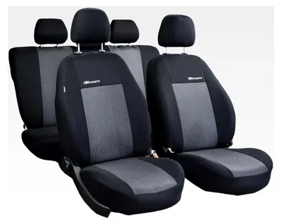 Produktbild von Komplettset Autositzbezüge Universal Grau Polyester für PKW