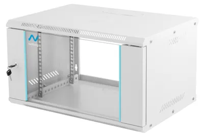 Zdjęcie produktu dla Szafa Rack NETBERG BASIC 19" 6U 330x600x400mm serwerowa na elektronikę wisząca szara