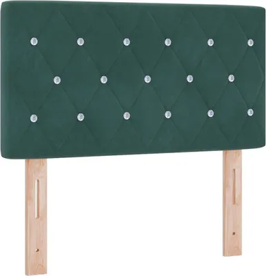 Produktbild von vidaXL Kopfteil Dunkelgrün 80 cm Samt