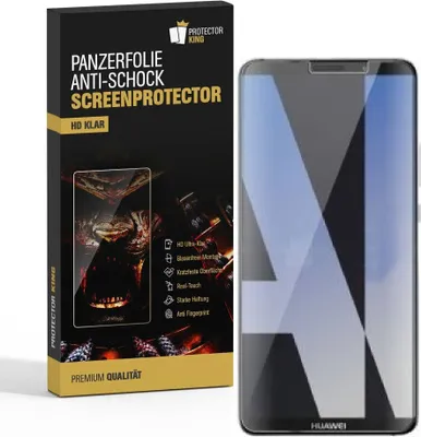 Produktbild von 2x Panzerfolie für Huawei Mate 10 ANTI-SCHOCK Displayfolie Schutzfolie HD KLAR