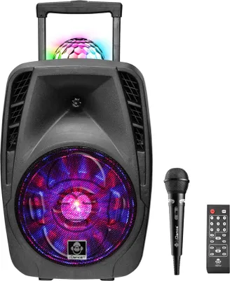 Obrázek produktu pro iDance GROOVE216MK2, 2-way, 100 W, Kabelový a bezdrátový, Černá, ABS (akrylonitril-butadien-styren), Otočné