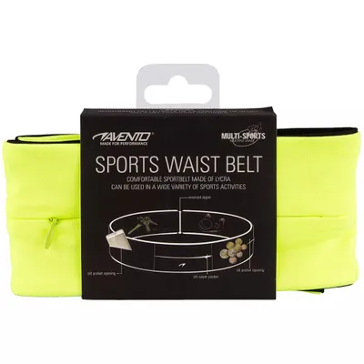 Produktbild von Avento Sport Gürtel Elasthan Größe M Gelb 21PR-FGZ-M