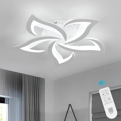 Zdjęcie produktu dla Ściemnialna lampa sufitowa LED z pilotem i kreatywnym designem
