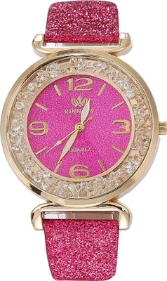 Obrázok produktu pre Elegantné dámske hodinky Shine v ružovej farbe KP12957
