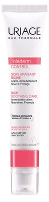 Image de Tolederm Riche crème apaisante pour le visage pour les peaux sensibles et sèches 40ml