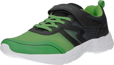 Produktbild von Sneakers Damen-Klett-Sportschuh Grün-Schwarz, Farbe:grün, EU Größe:39