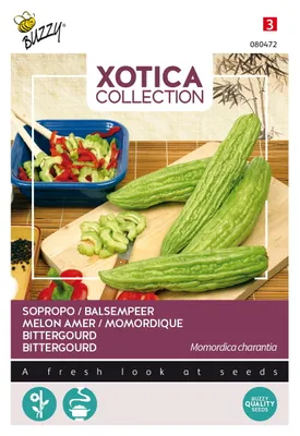 Produktbild von Buzzy Xotica Sopropo Bittergourd Samen - cca 2,5 gr | Buzzy_080472