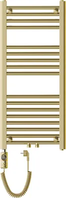 Produktbild von Mexen Mars elektrischer Heizkörper 900 x 400 mm, 300 W, gold - W110-0900-400-2300-50