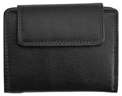 Produktbild von Josephine Osthoff Geldbörse Damen Portemonnaie klein KleinGeldbörse Herren slim Münzbörse Geldbeutel mit Münzfach echt Leder RFID-Schutz (938)