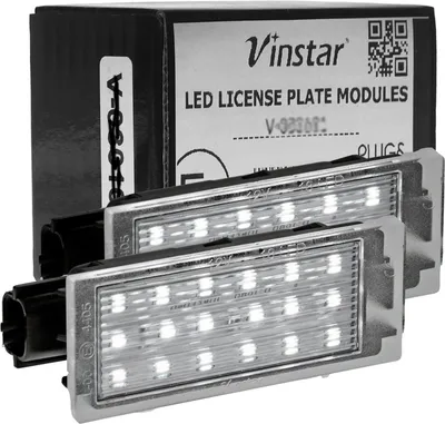 Produktbild von Vinstar LED Kennzeichenbeleuchtung kompatibel mit Renault CLIO III IV ESPACE IV TWINGO II