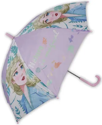 Produktbild von Disney Die Eiskönigin Kinder Regenschirm für Mädchen – Rosa