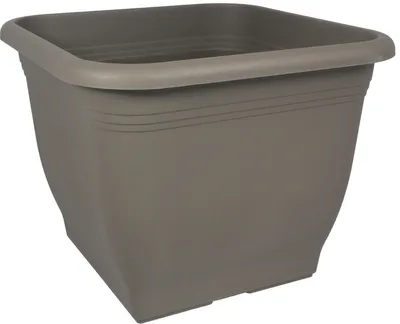 Produktbild von Pflanzkübel Quadrat 40x40 taupe