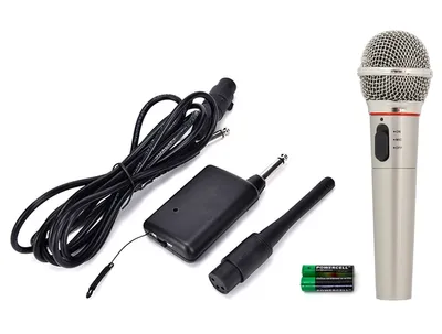 Obrázek produktu pro APT AG100A Mikrofon dynamický, bezdrátový, 600ohm jack 6,3mm
