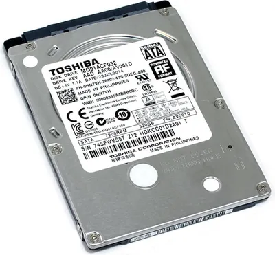 Obrázok produktu pre Toshiba 2,5 palcový interný pevný disk 320 GB (7200 ot./min, 8 MB vyrovnávacia pamäť, SATAIII) MQ01ACF032