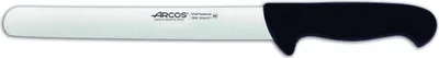 Produktbild von Wurstmesser Arcos Farbe - Prof 294925 in Edelstahl Nitrum und mango ergonomische schwarze Polypropylenklinge und 25 cm Klinge, Vitrine