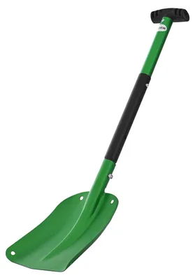 Image de Pelle à neige VEVOR, 270x215 mm, pelle à neige en alliage d'aluminium avec poignées en forme de T, chasse-neige, pelle à neige, outil de déneigement portable pour jardin, voiture, camping